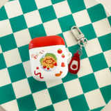 オムライス Airpodsケース + チャーム