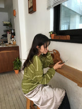 アバディーンストライプニット (3color)