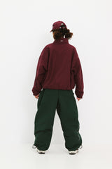 BSR SPORTY TRACK JACKET BURGUNDY