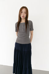 golgi raglan button top(5colors)