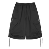 cotton banding bermuda pants
