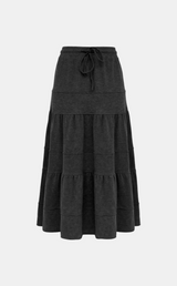 エアリン フロウ レイヤー ロングスカート