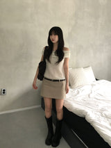Vine Low-rise Mini Skirt (4 colors)