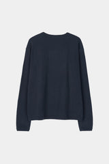 Comfort 3-Button Henley Neck (Navy)