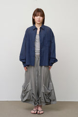 Crush Tencel Cropped Shirt