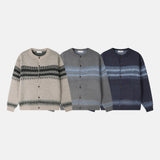 LMN Lower Nordic Cropped Oversized-Fit Cardigan (3 colors)