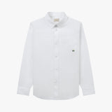 ストレンジャークラシックフィットフラワーコットンシャツ (White)
