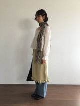Bagel frill knit skirt (2color)