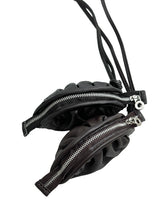 Dumpling Leather Pouch Necklace
