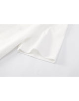 Canola Bloom Check Ribbon T-shirt Ivory