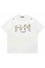 プレイドパッチカップルTシャツ