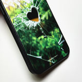 クラックオブハートバンパーミラースマホケース (Mirror)