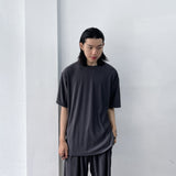 プリテッドリラックスドTシャツ
