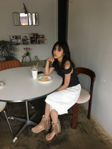 ローコットンバミューダパンツ (2color)