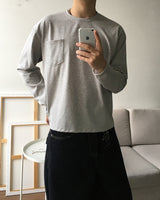 Pocket Crop Long Sleeve