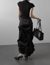 Softneck drop short-sleeve tee