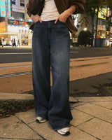 Kenr ワイドデニムパンツ