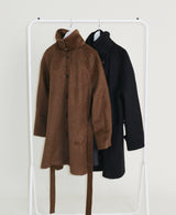バルマカンシングルアルパカハーフコート (Wool Coat/Winter Coat)