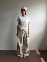テッド ピンタック タブ パンツ (3color)