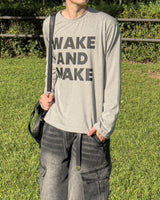 Text Regular Fit Long Sleeve