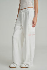 NYC sweatpants, Ivory