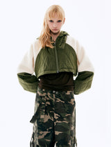  Padded Wool Jacket_Khaki