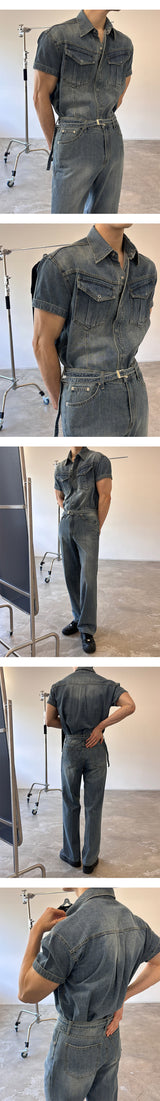 [MUSCLE FIT] Cool ever western pocket shirts(3color)