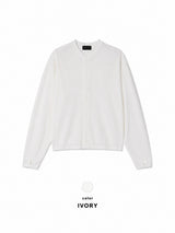 LMN Air Cool Linen Ribbed Round Cardigan (3 colors)