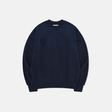 オープンバックスウェットシャツ / Navy