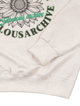 UNISEX Sunflower Circlogo レギュラーフィット スウェットシャツ オートミール (FCF1TS327M)