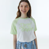 RVSラグランTシャツ グリーン