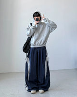 BDDクロップ オーバー フーディー