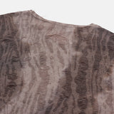ENOC グランジダイイングショルダースナップ長袖Tシャツ (2 colors)