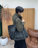 ラダン ビッグ レザー ショルダーバッグ