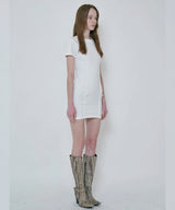 DROOP LINE TEE DRESS