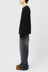 Croffle Cropped Knit (3color)
