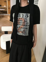 ヴィクトリアスラブ ショートスリーブTシャツ 3C