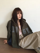 YWD DUGY フーディージップアップ