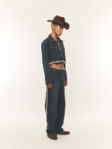 ローライズデニムパンツ (FOR UNISEX)