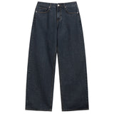 Basic denim pants (dark blue)