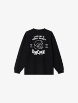 LIVE LIKE HONEY BADGER LONG-SLEEVE BLACK