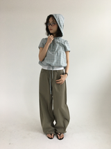 デューン ハーフ エラスティック パンツ (3color)