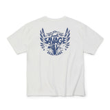 Savage Bike Pigment Half T-shirt_Ivory