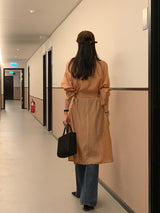 Lessder Organza ベルトドレス