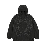 [24SS LSD COLLECTION]ムガンスティッチリサイクルドフーディーウィンドブレイカー