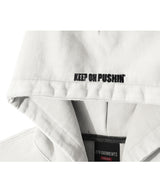 RG Kiss & Risk Washed Zip-up Hoodie (Ecru)