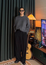[virstyle original] INKKI Wool Drop-Shoulder Knit 2COLOR