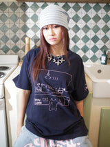 ゲームTシャツ (ネイビー)