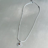 Sun Relief Pendant Necklace