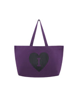 Heart Logo bag big ver. - Purple